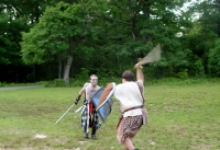 Warren and Carmac Sparring